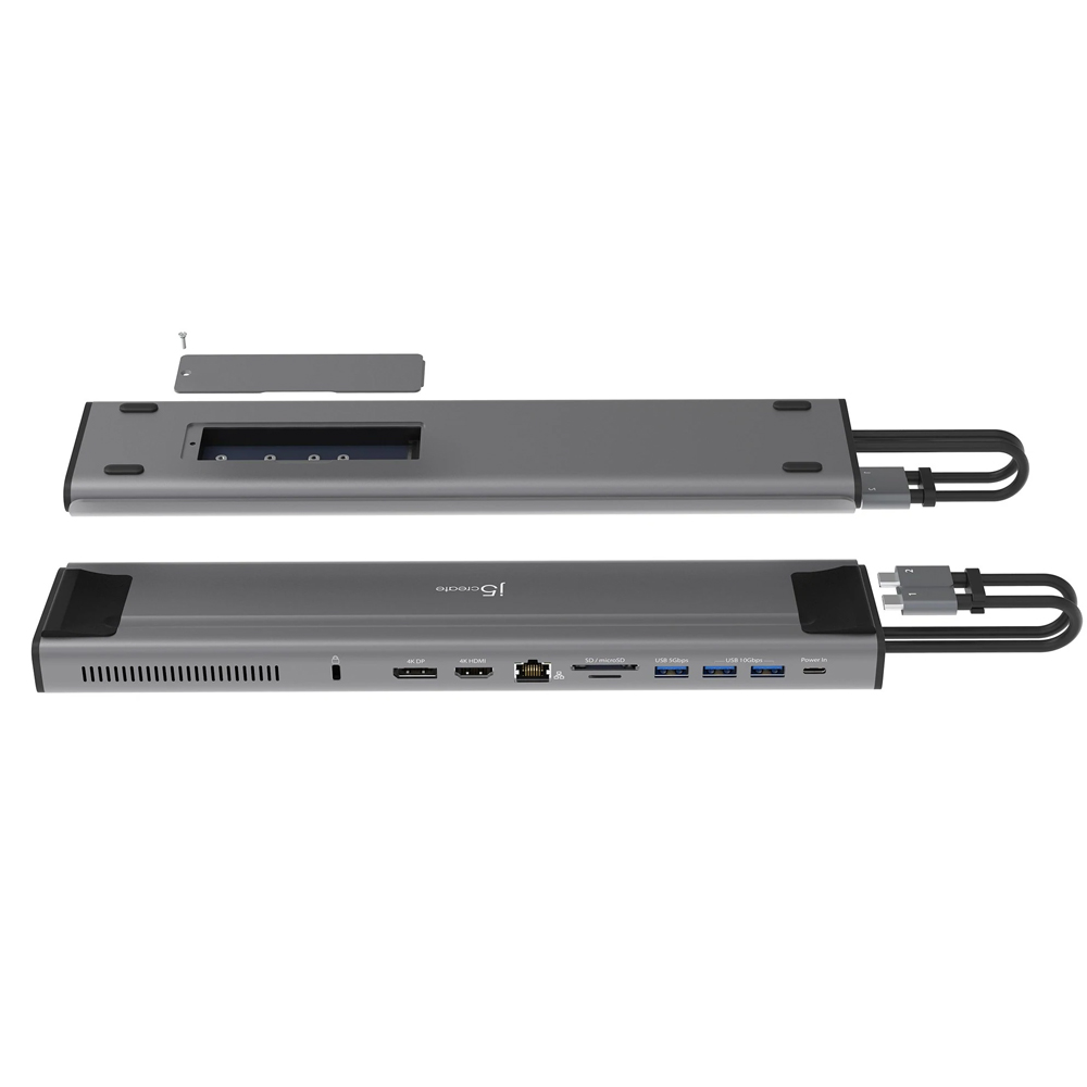 12 in 1 C타입 Gen2 10G PD100W 도킹스테이션