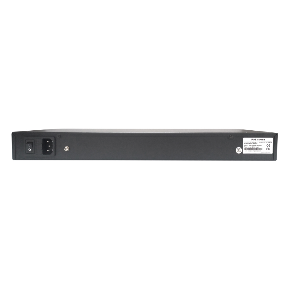 POE+ 16포트 10G 4SFP 250W 스위치 XT1003075