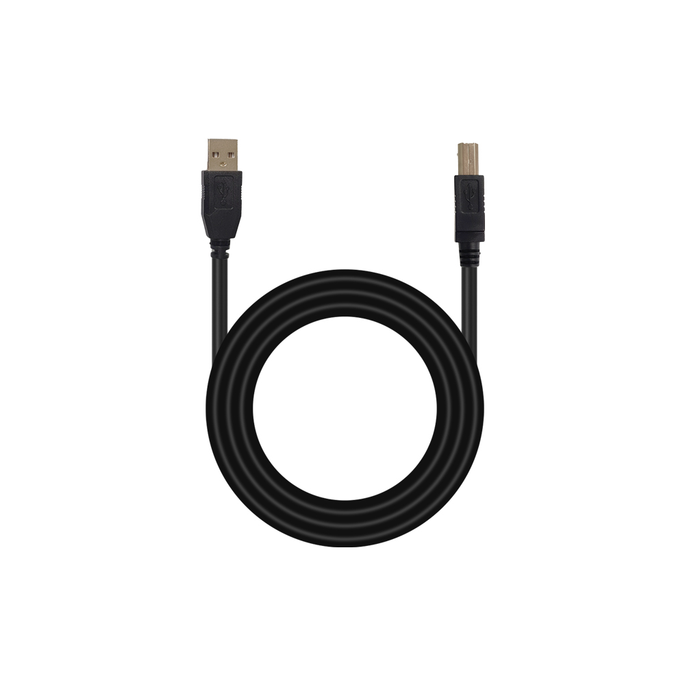 USB 2.0 AM-BM 데이터 케이블 케이블 2M 최대 480Mbps 전송속도