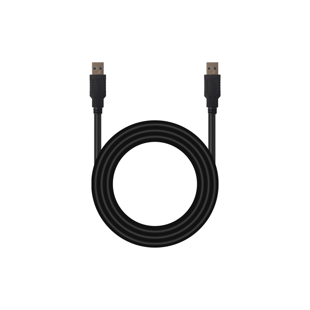 USB 3.0 AM-AM 데이터 케이블 케이블 2M 최대 Gbps 전송속도