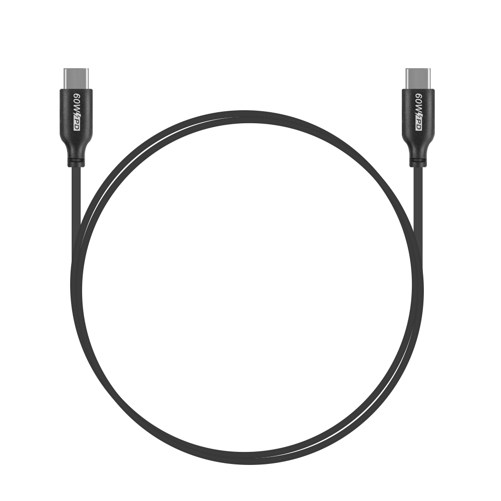 USB-C TO C PD60W 고속충전 데이터케이블 20V 3A 60W 과전류차단 0.3M