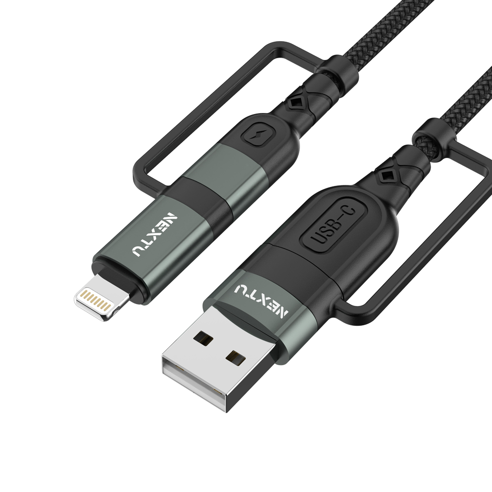 USB-A+USB-C TO C 초고속충전 데이터케이블 20V 3A 60W USB2.0 480Mbps 과전류차단 1.2M