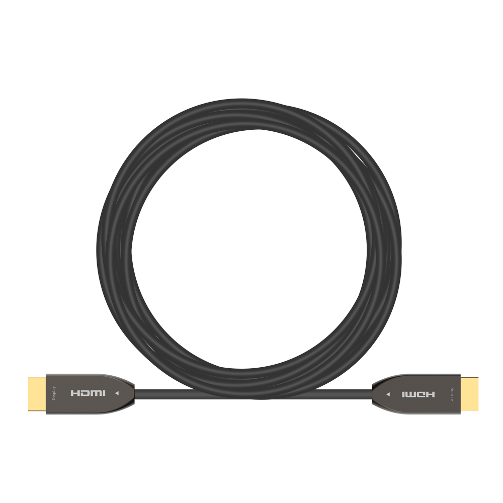 HDMI v2.1 UHD 8K Active Optical Cable 15M 최대 8K 60Hz 금도금 HDR 3중차폐 48G 대역폭