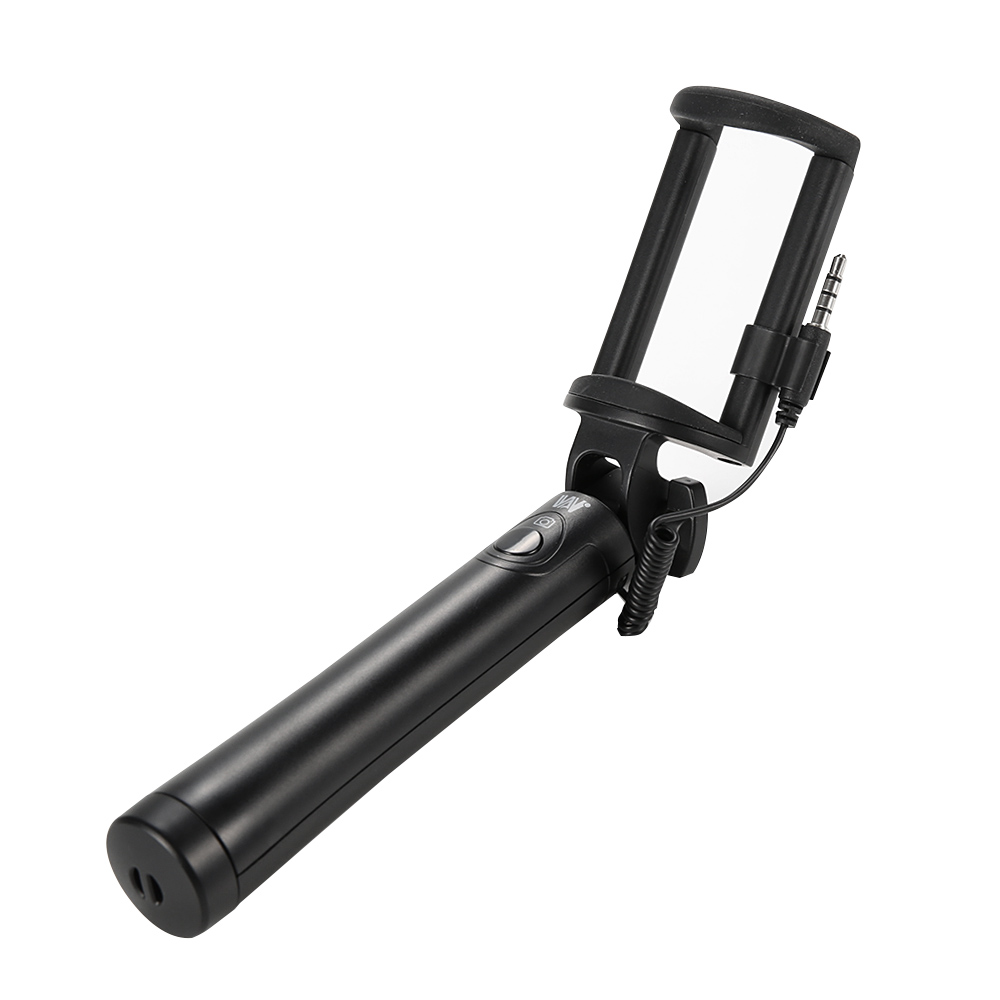 케이블일체형 셀카봉 캔디볼적용으로 자유로운 각도조절 가능 회전방지 홈 적용 봉길이 12.5cm - 72cm