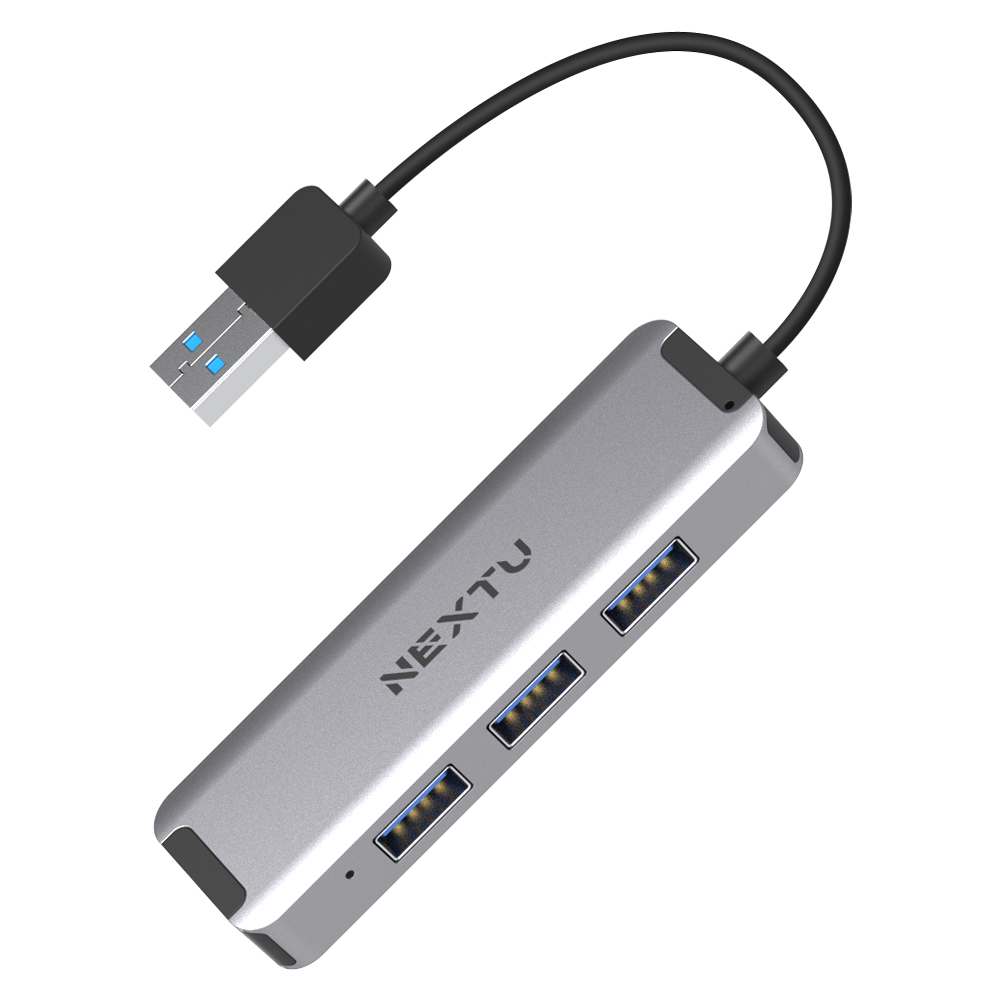 4포트 알루미늄 무전원 USB3.0허브 664U3