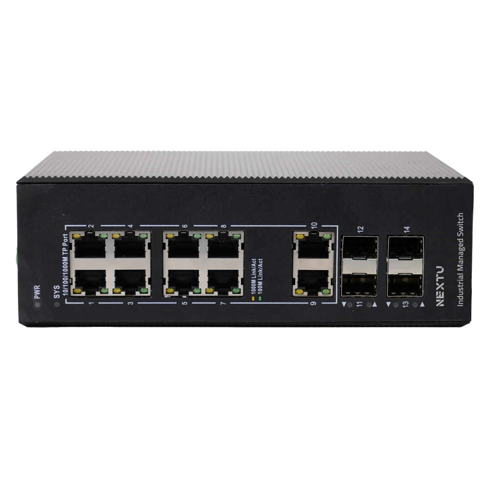 산업용 L2 10포트 2.5G 링 스위칭허브 3122MDTL2-25G