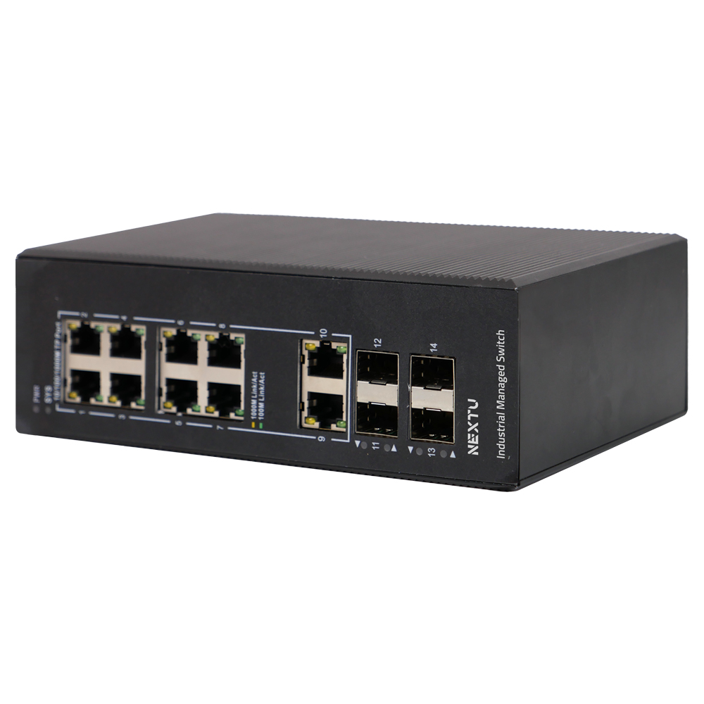 산업용 L2 10포트 2.5G 링 스위칭허브 3122MDTL2-25G