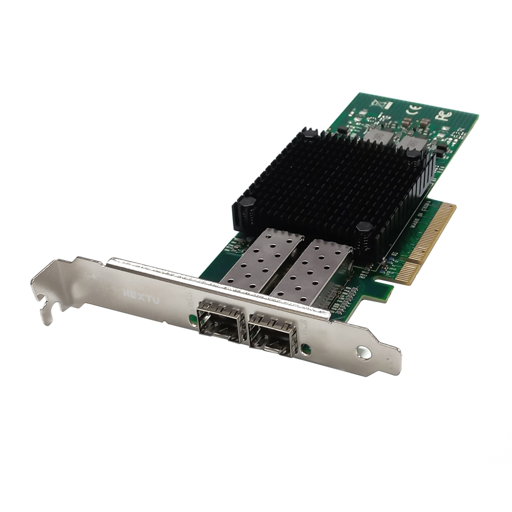 NEXT-582SFP-10G-MX 서버용 랜카드 PCI-EX X8 2SFP 10G LP가이드