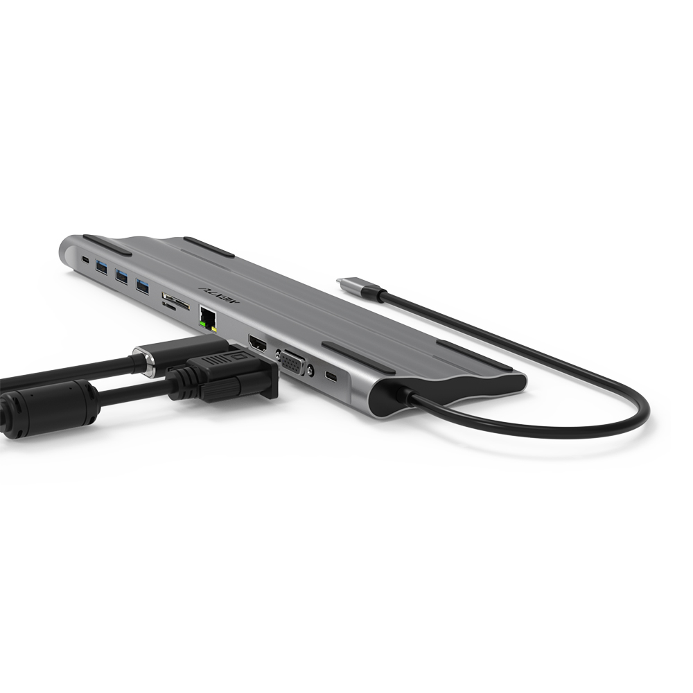 Type-C 11in 1  HDMI/VGA 멀티허브  도킹스테이션