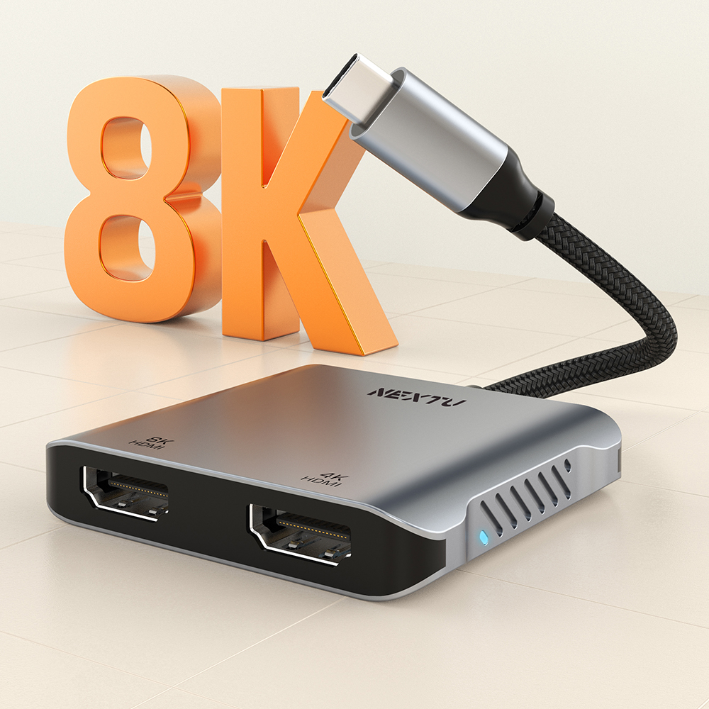 오르토스 C to HDMI 듀얼 컨버터 8K