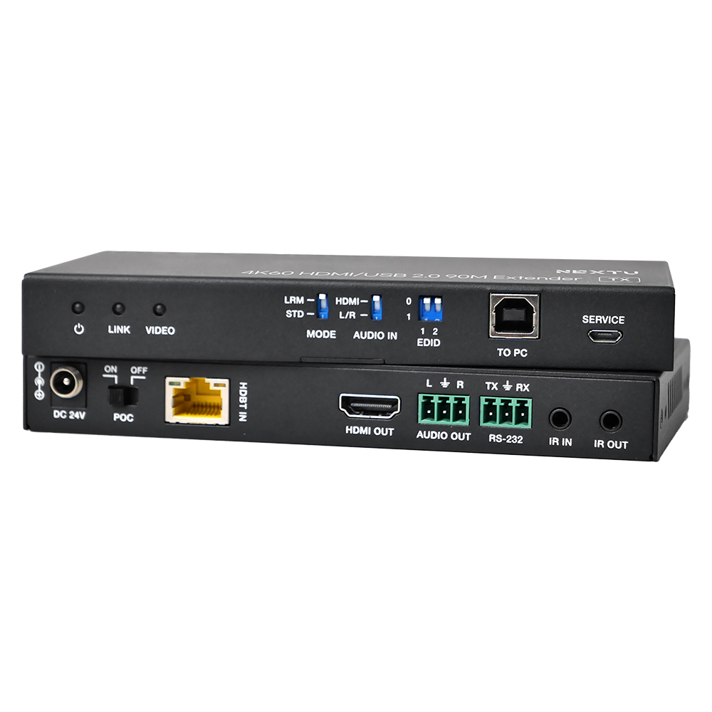 리오낵 4K60 HDMI KVM스위치 90m 리피터