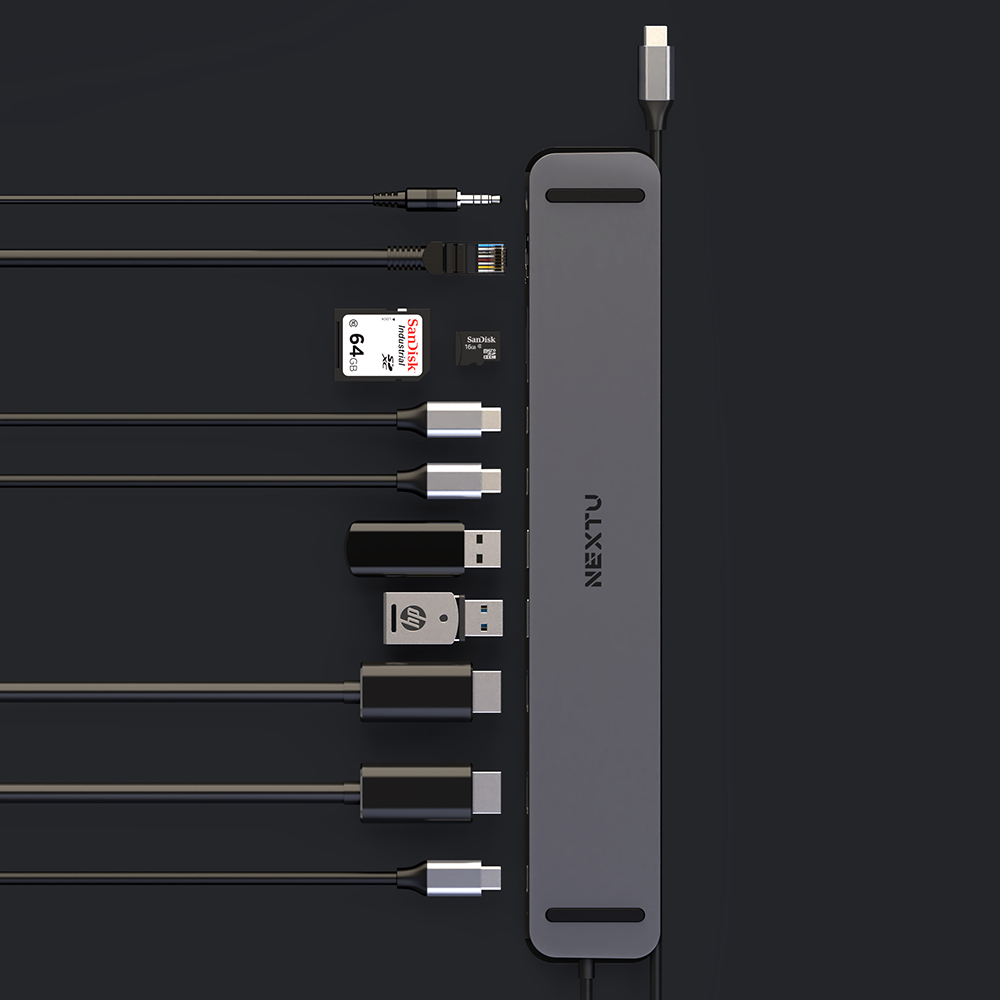 도카우 C타입 11in1 멀티허브 도킹스테이션 1371DS-8K