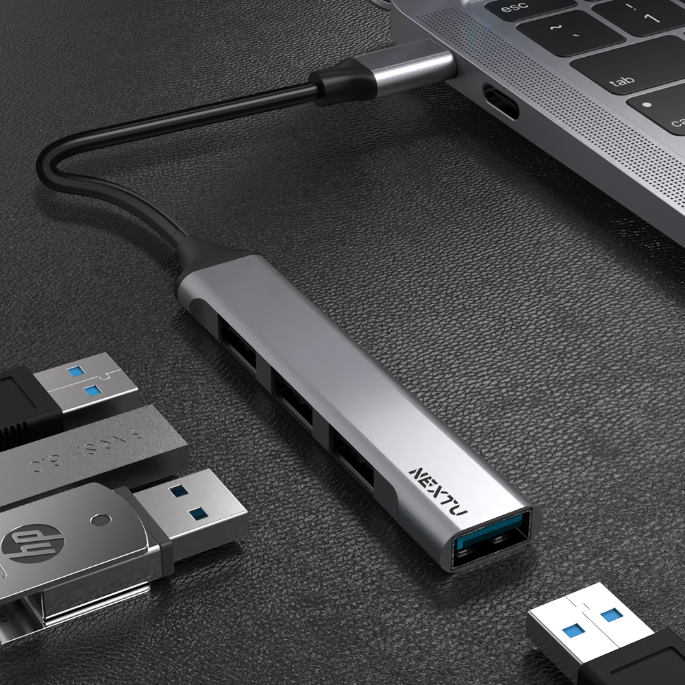 유오앨 USB C타입 멀티포트 허브 734UH