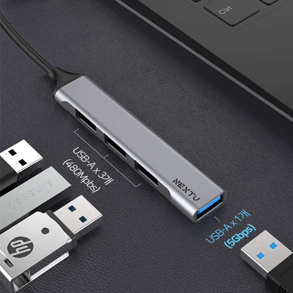 유볼그 멀티포트 USB허브 744UH