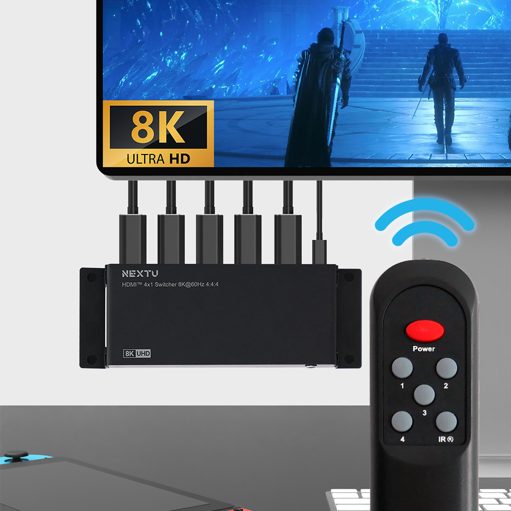 서아제 4대1 8K UHD HDMI선택기 3914SW8K