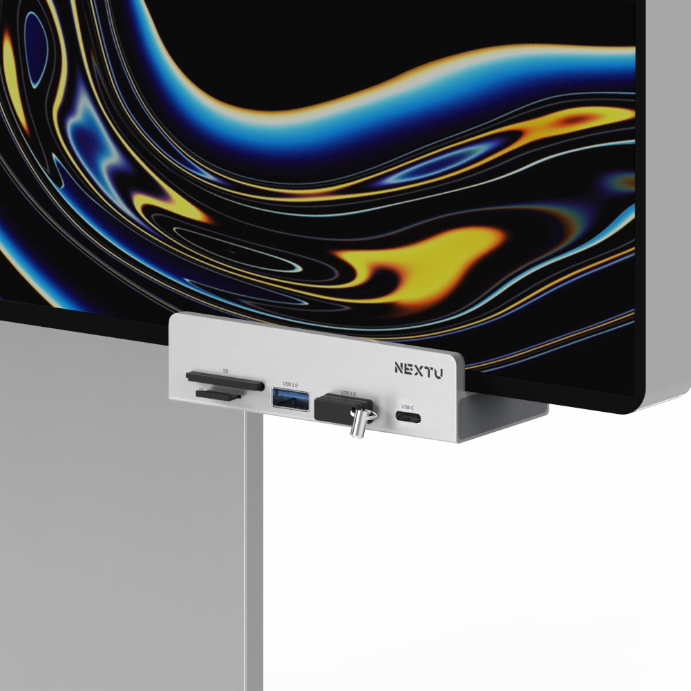 유바오 클립형 알루미늄 멀티포트 USB허브 9722U3-CLIP