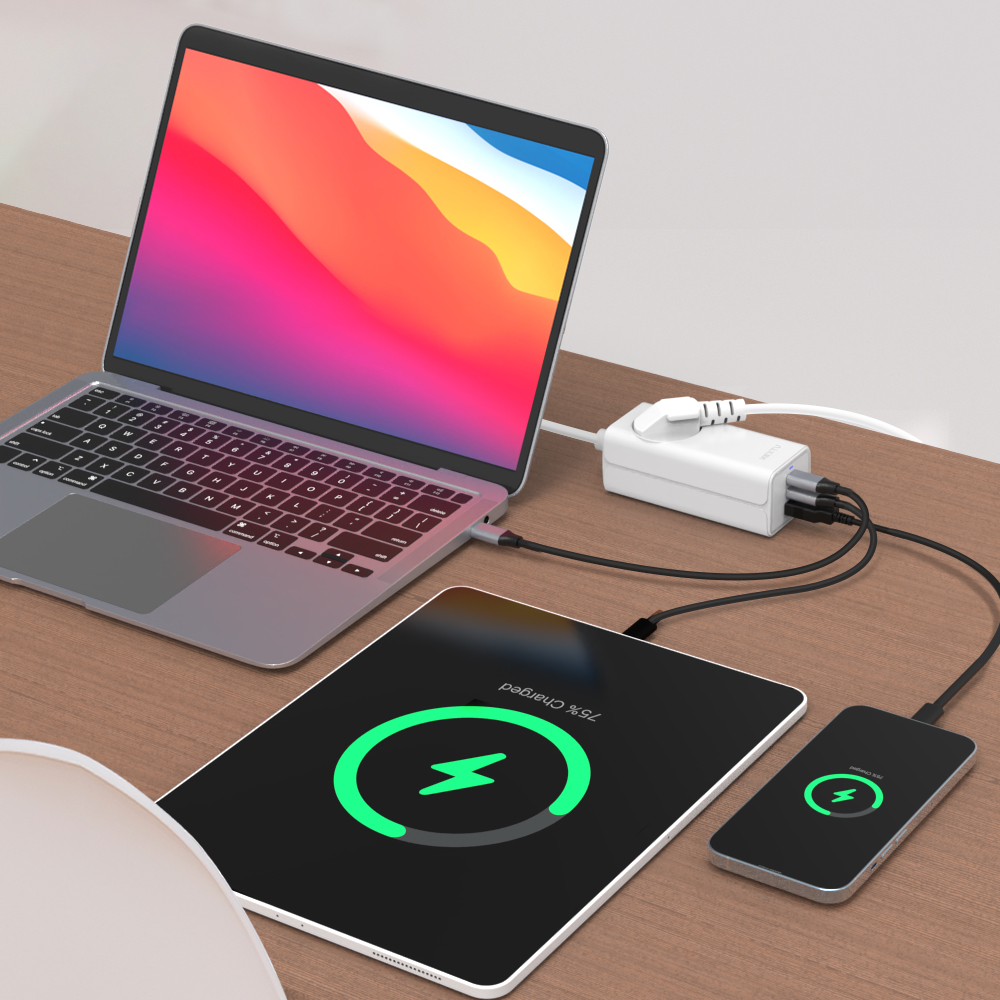 추오이 GaN 65W PPS C타입 접지 초고속 멀티 충전기 QC630GAN