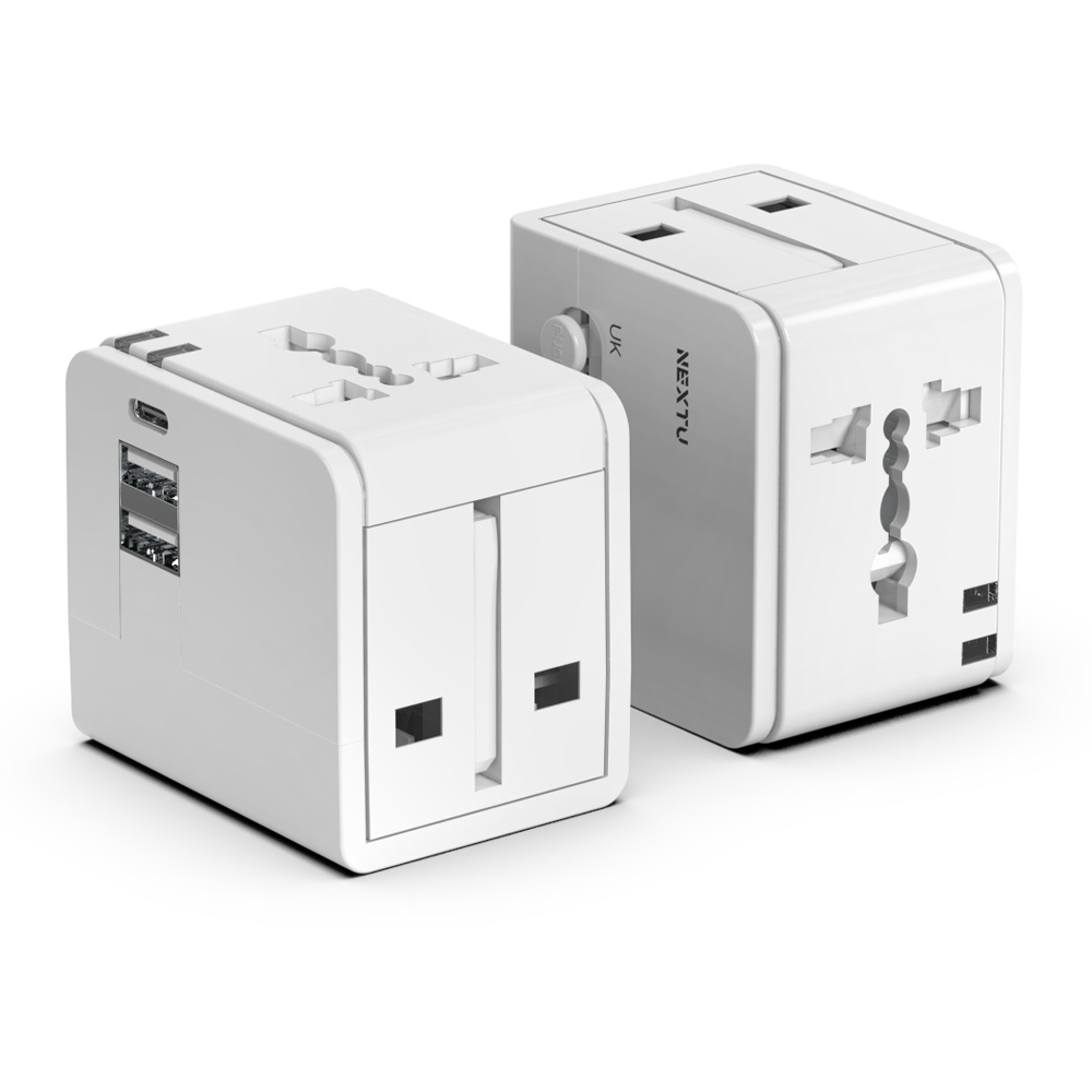 여신우 3포트 C타입 여행용 멀티 어댑터 플러그 045TC-3P