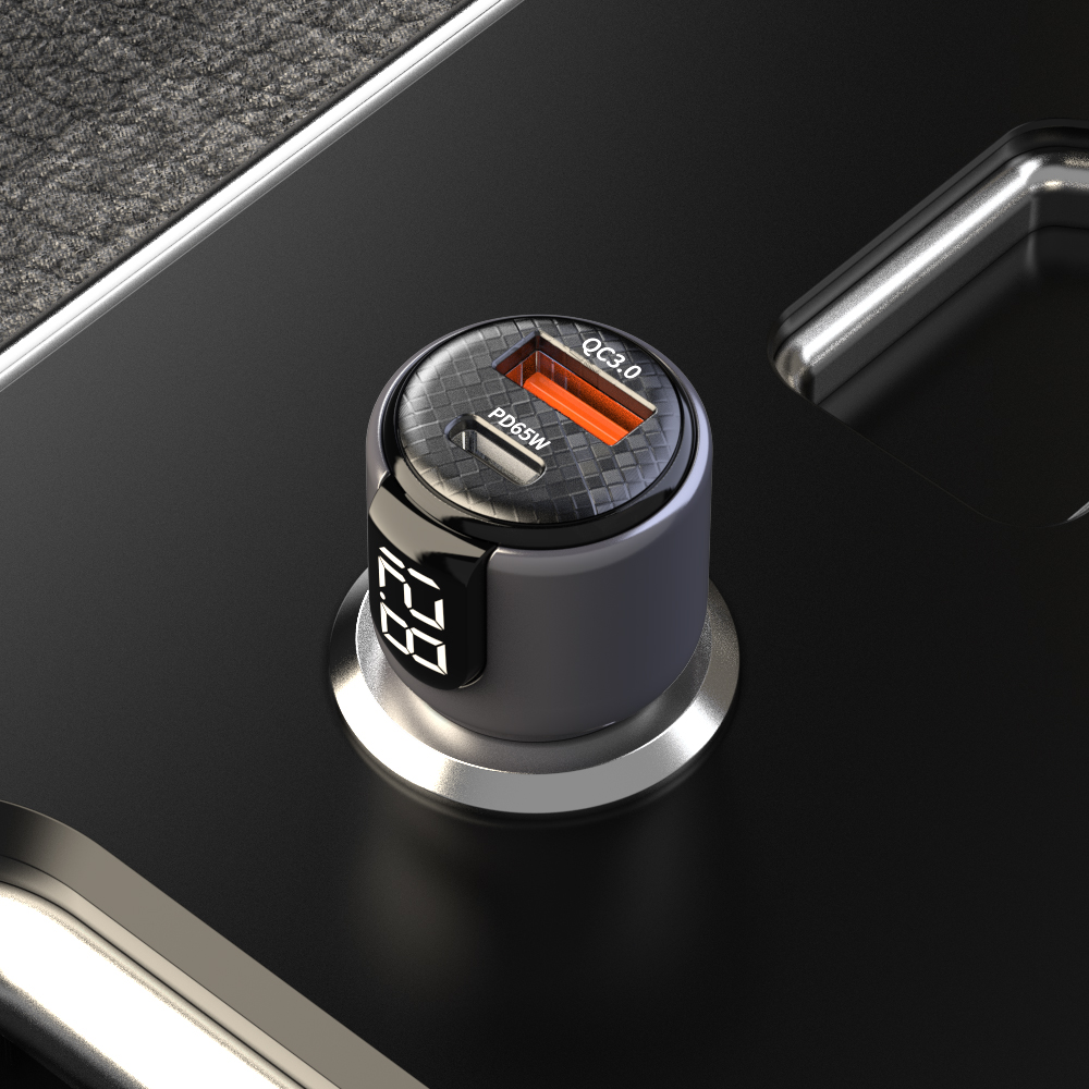 시아빈 C타입 95W 시거잭 고속 차량용 노트북 충전기