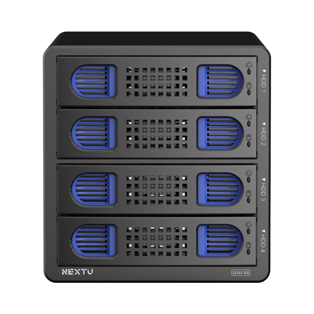 하가로 4베이 DAS 외장하드 데이타 스토리지