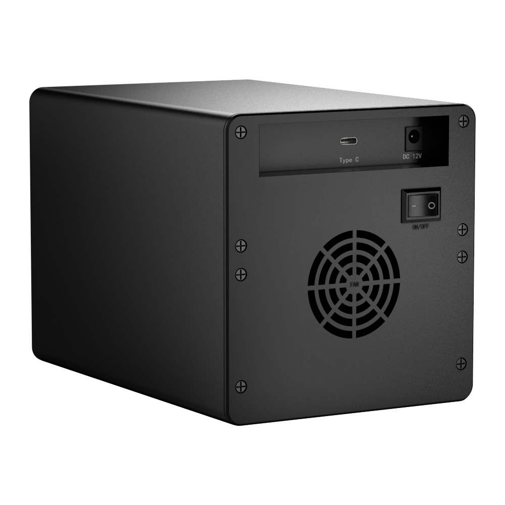 하비제 USB-C타입 4베이 DAS 외장하드 데이타 스토리지 924TC