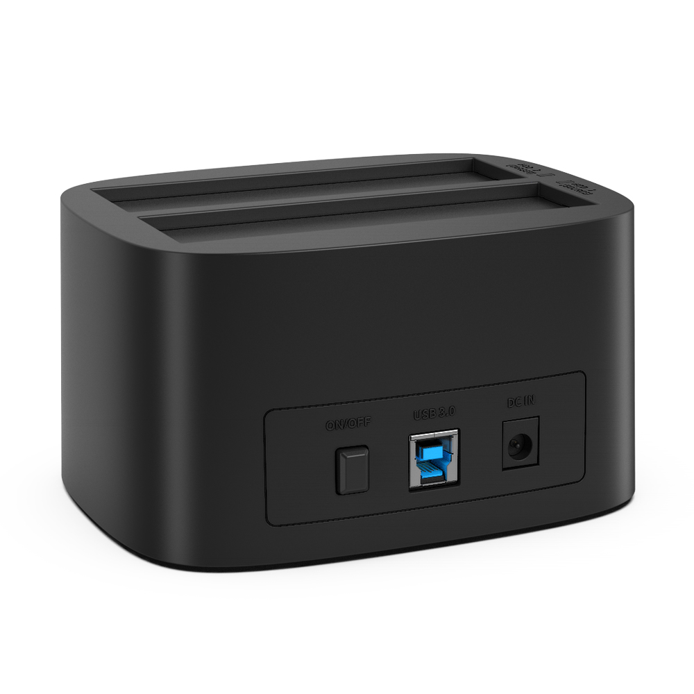 크우각 USB3.0 SSD HDD 도킹스테이션 2베이 하드복사기 982DCU3