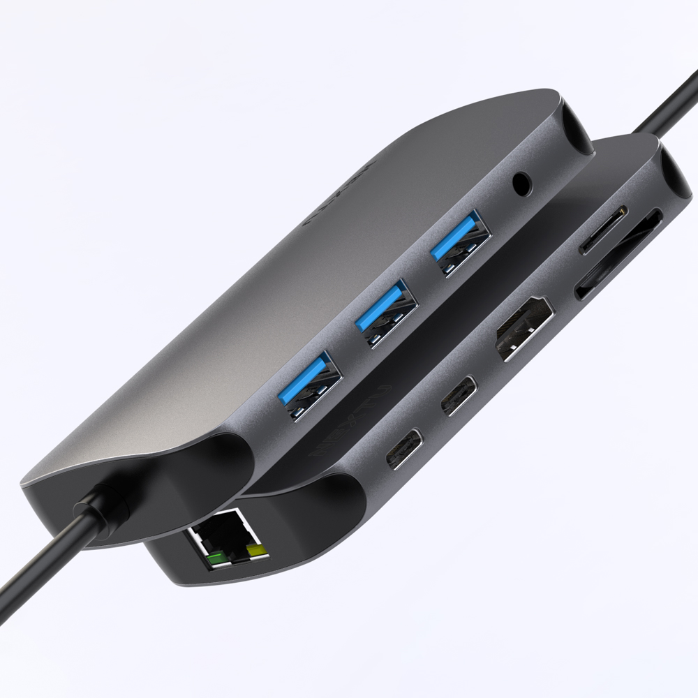 도크존 10in1 8K HDMI2.1 PD100W C타입멀티허브 2297TCH-8K