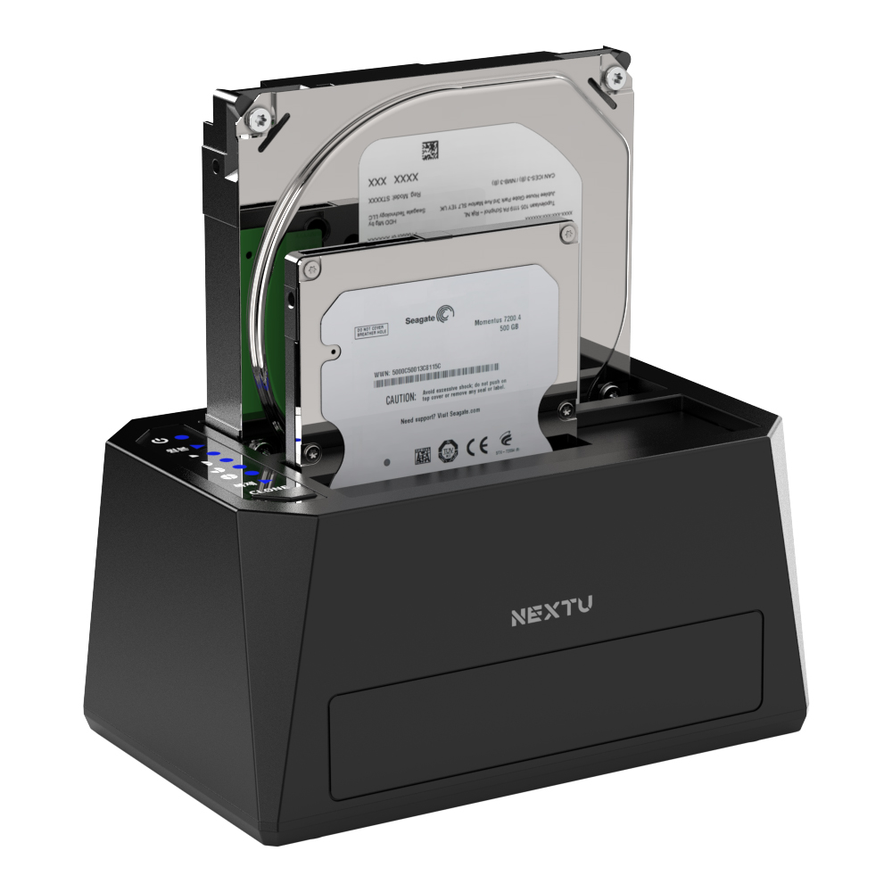 크발소 2베이 SSD HDD 하드 도킹스테이션 하드카피 복사기 985TC