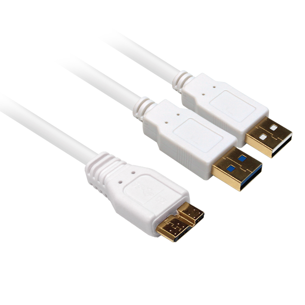 넥시 USB3.0 AM-Micro B-Y 케이블 0.5M NX38