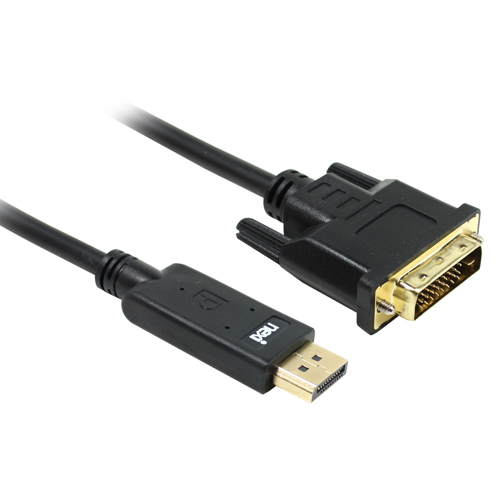 넥시 DP to DVI 케이블 1.8M NX214-3