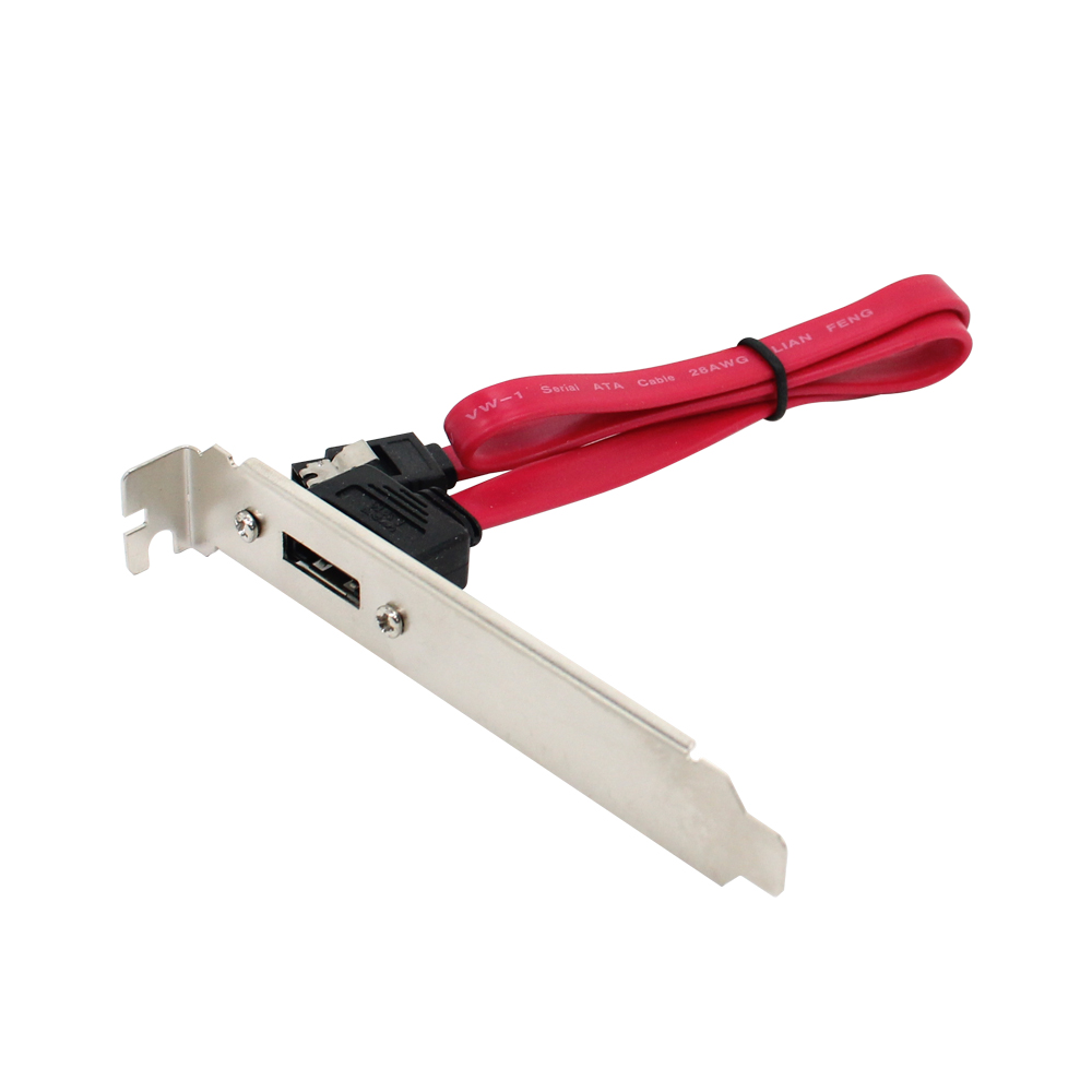 넥시 SATA to eSATA 확장 브라켓 45cm 1포트 NX253