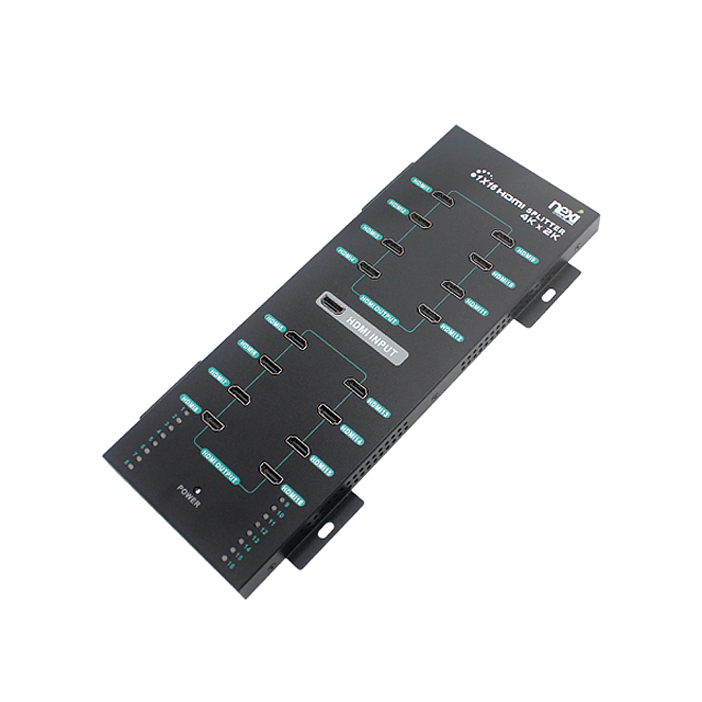 넥시 UHD 1:16 HDMI 분배기 NX432