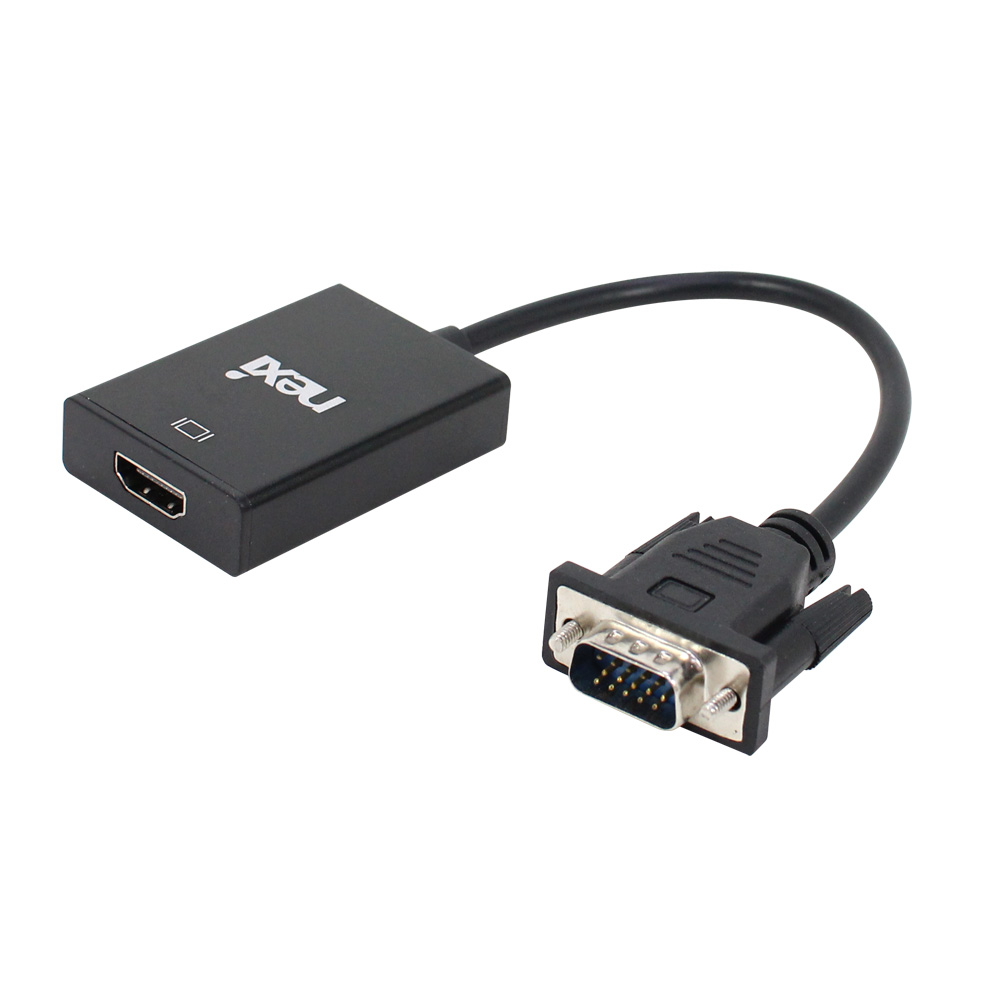 넥시 VGA to HDMI 변환 컨버터 젠더 NX537