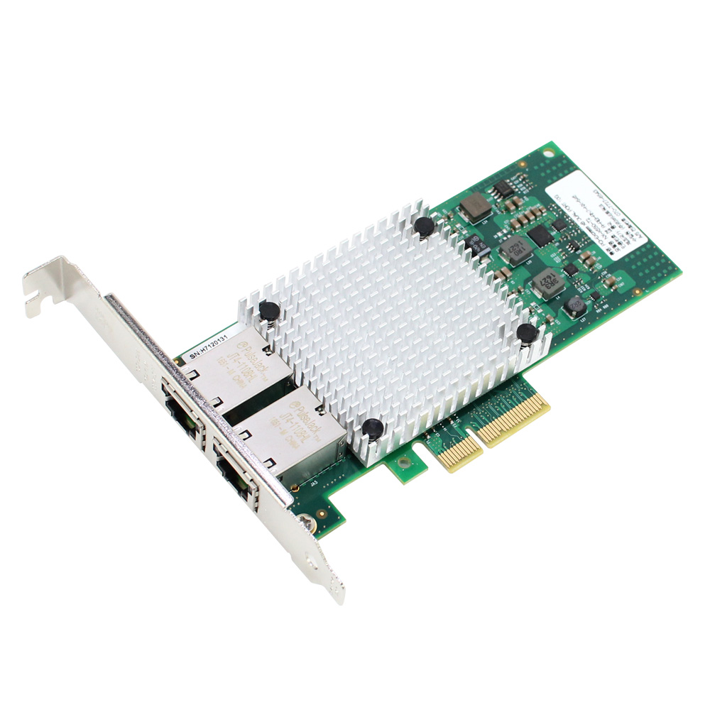 넥시 듀얼 PCI-Express x8 DUAL 포트 10G 서버랜카드 NX546