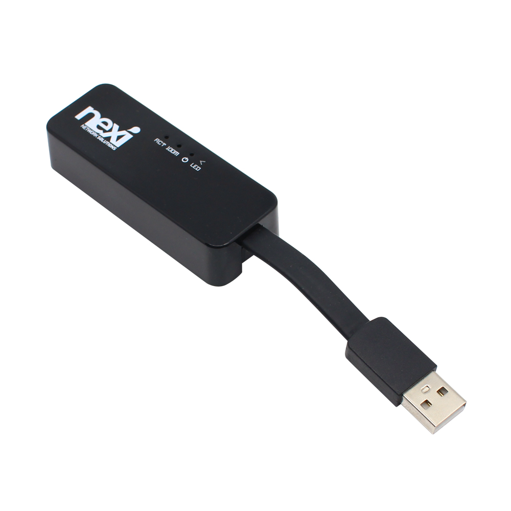 넥시 USB2.0 유선랜카드 NX632