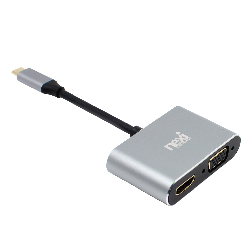 넥시 USB3.1 TO HDMI VGA 컨버터 NX633