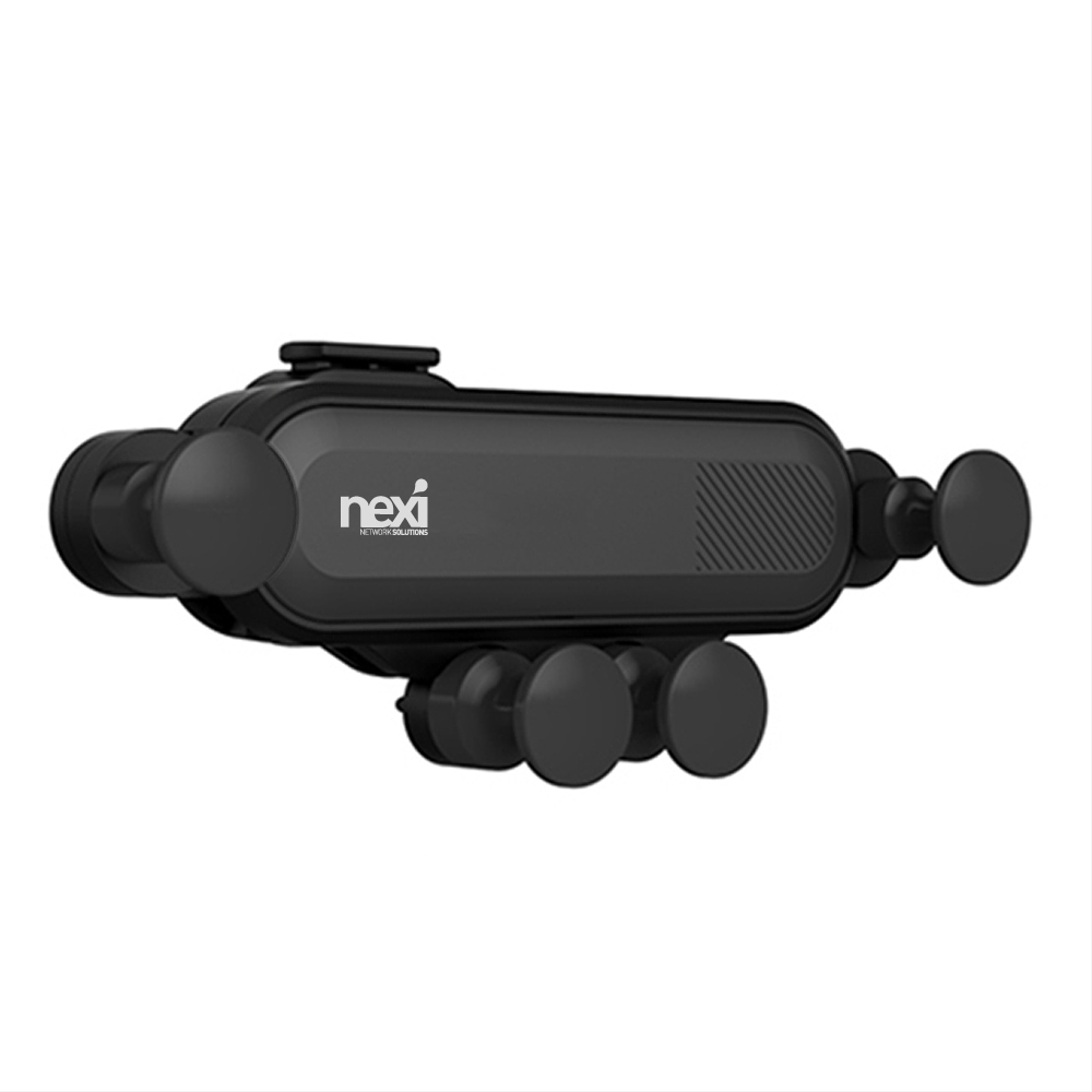 넥시 차량용 스마트폰 거치대 슬림형 그레이 NX815
