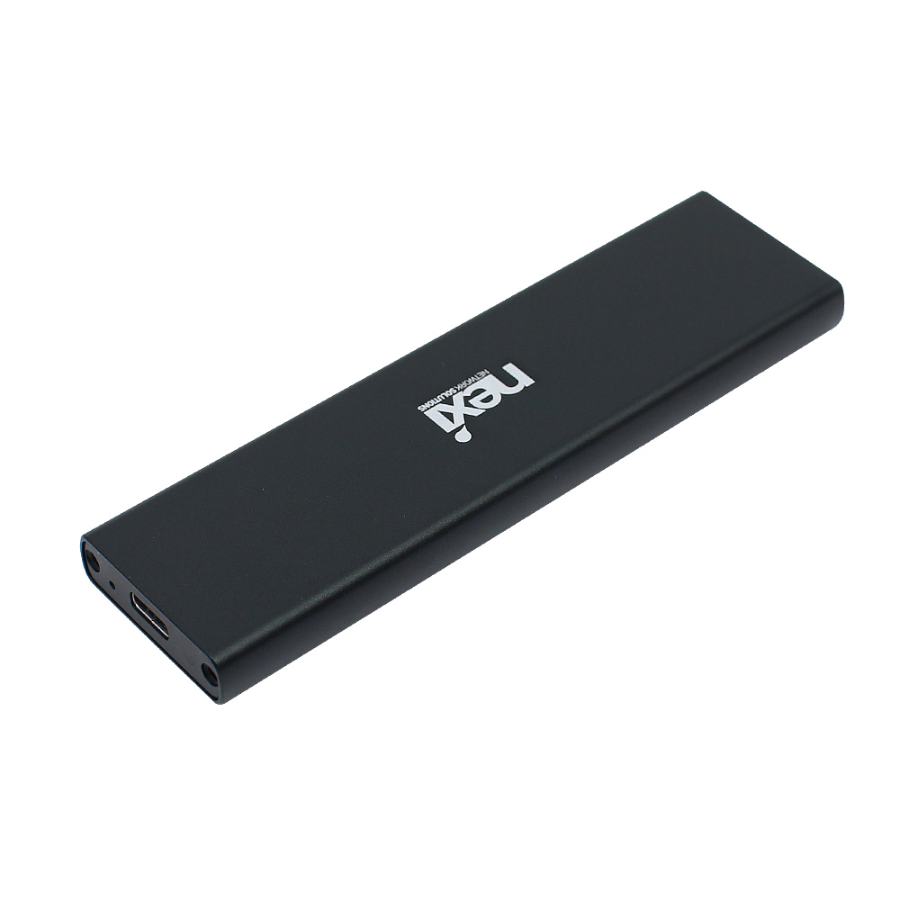 넥시 USB3.1 Type-C to M.2 NGFF SSD 외장케이스 NX833