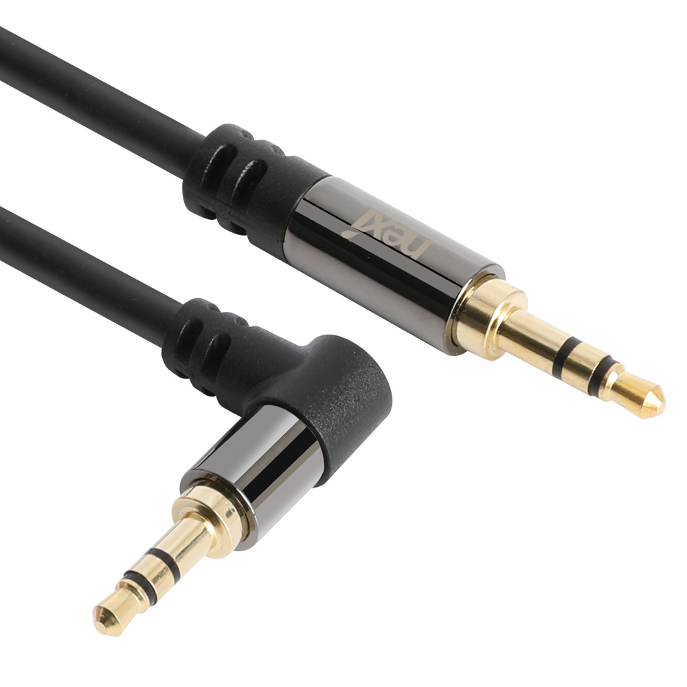 넥시 3.5mm 스테레오 케이블 MM 1.5M 꺽임형 NX937