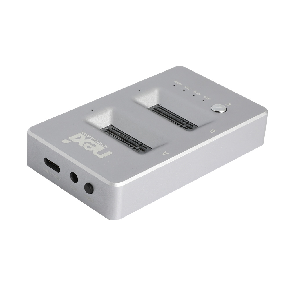 넥시 NVMe 듀얼 도킹스테이션 2베이 NX961