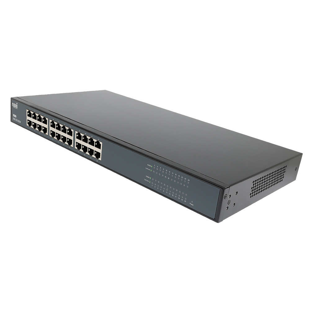 넥시 24포트 기가비트 스위칭 허브 NX1138