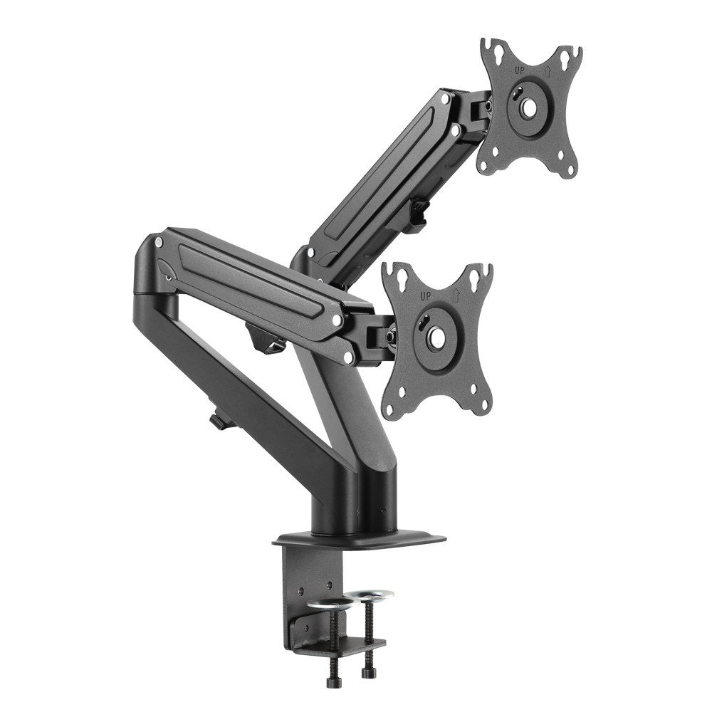 넥시 가스스프링 듀얼모니터 암 거치대 NX1191