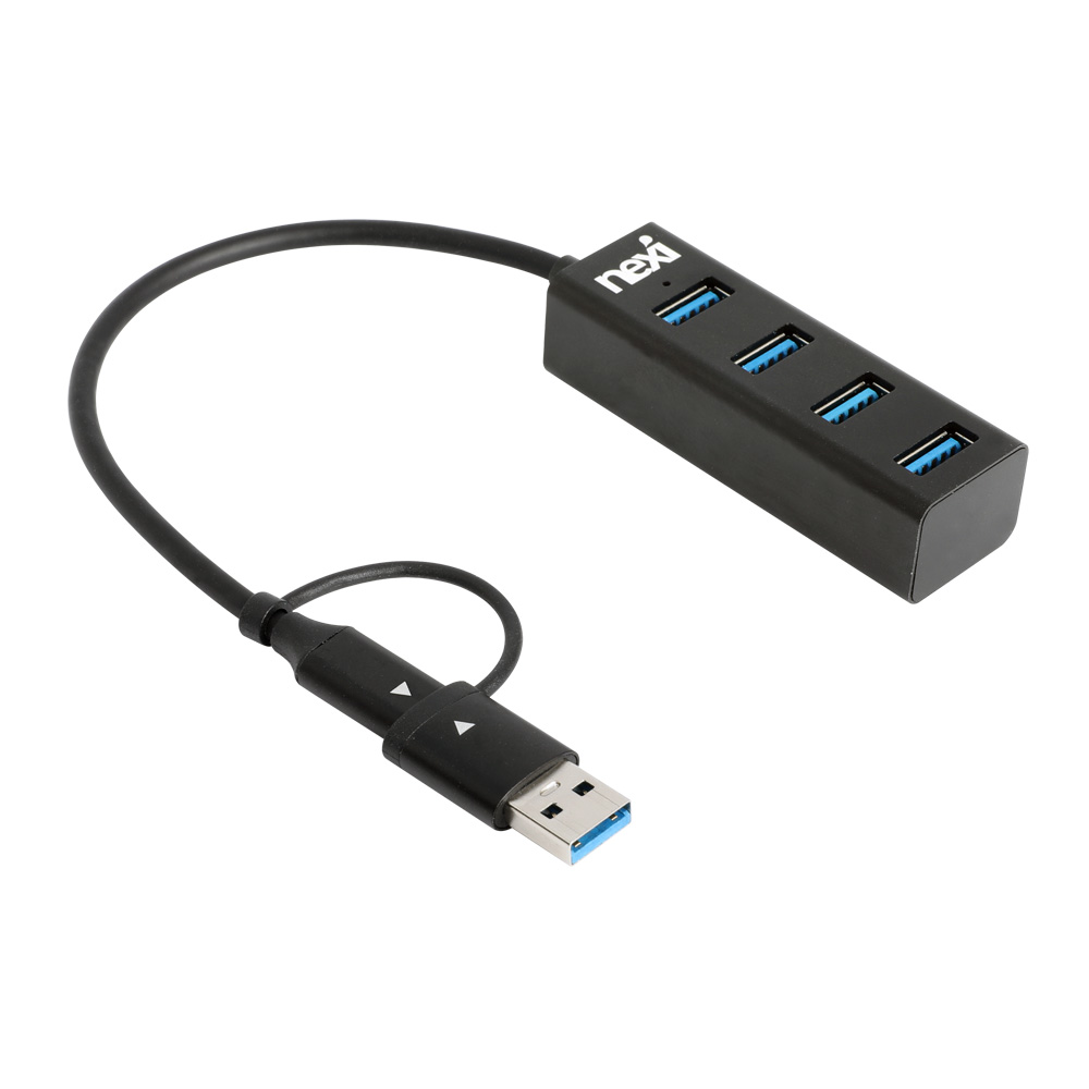 넥시 USB 젠더 C타입 허브 NX1275