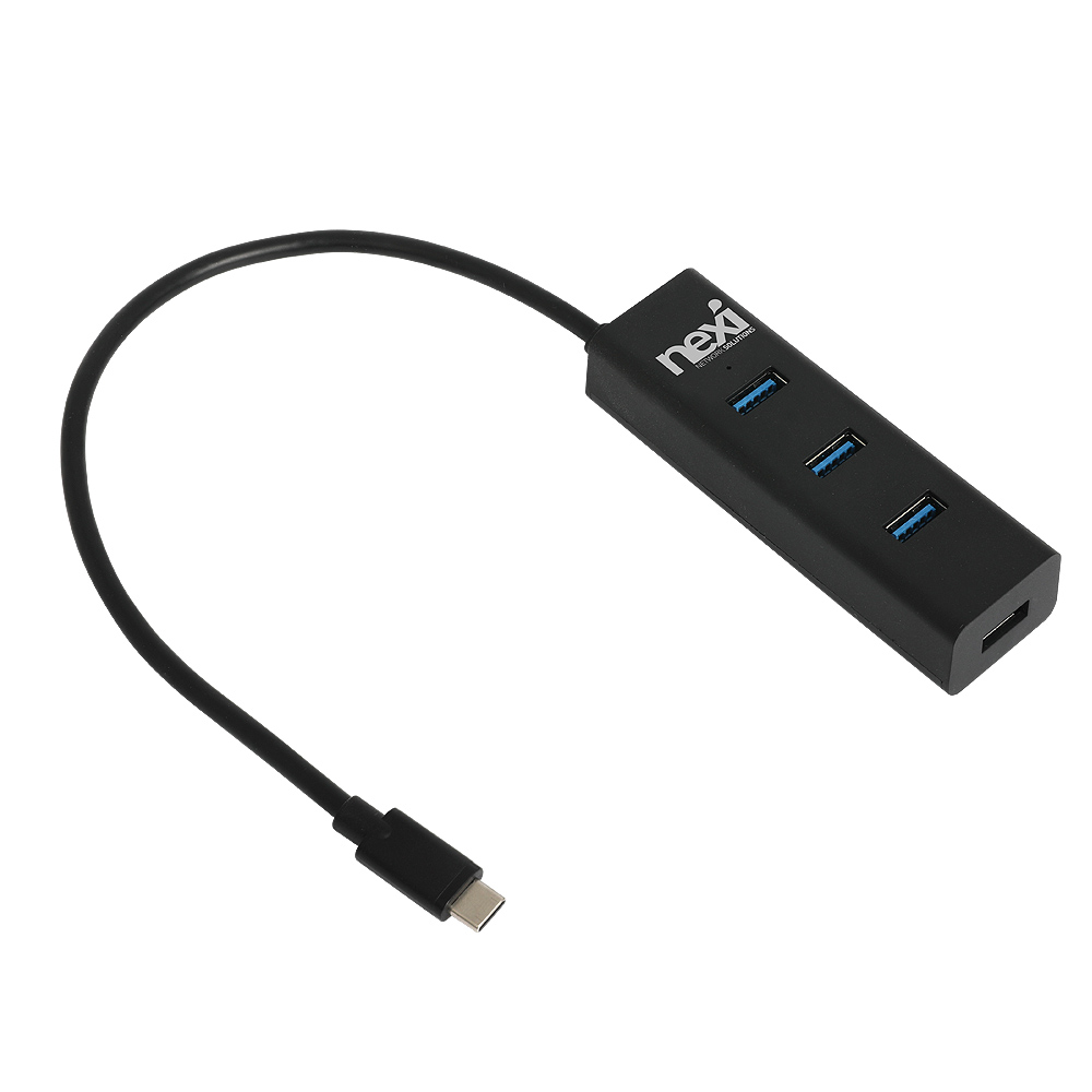 넥시 USB 3.1 C타입 4포트 허브 NX1295