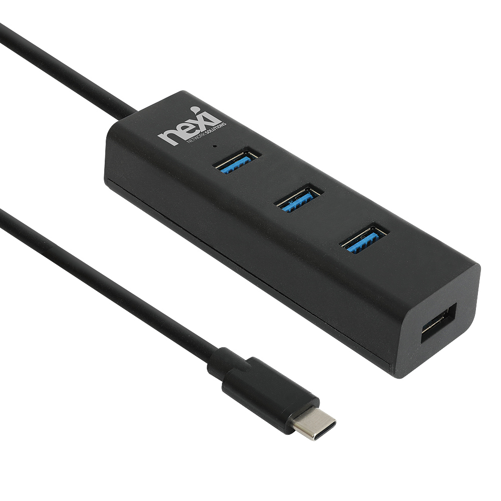 넥시 USB 3.1 C타입 4포트 허브 NX1295