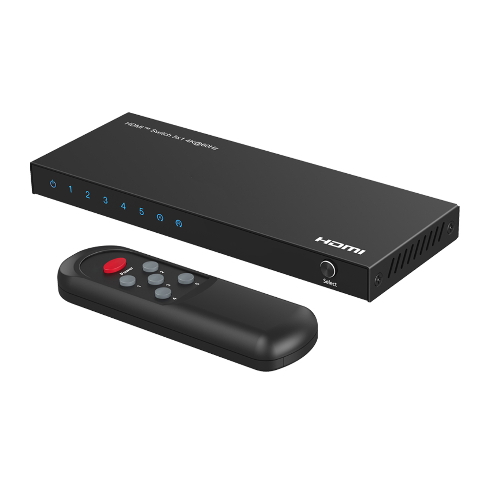 4K 5:1 HDMI 선택기 NX1270