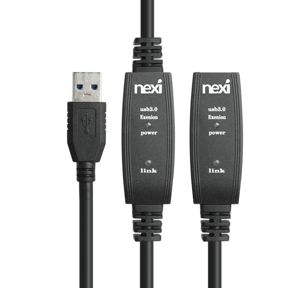 넥시 USB 3.0 연장 리피터 케이블 20M NX1303