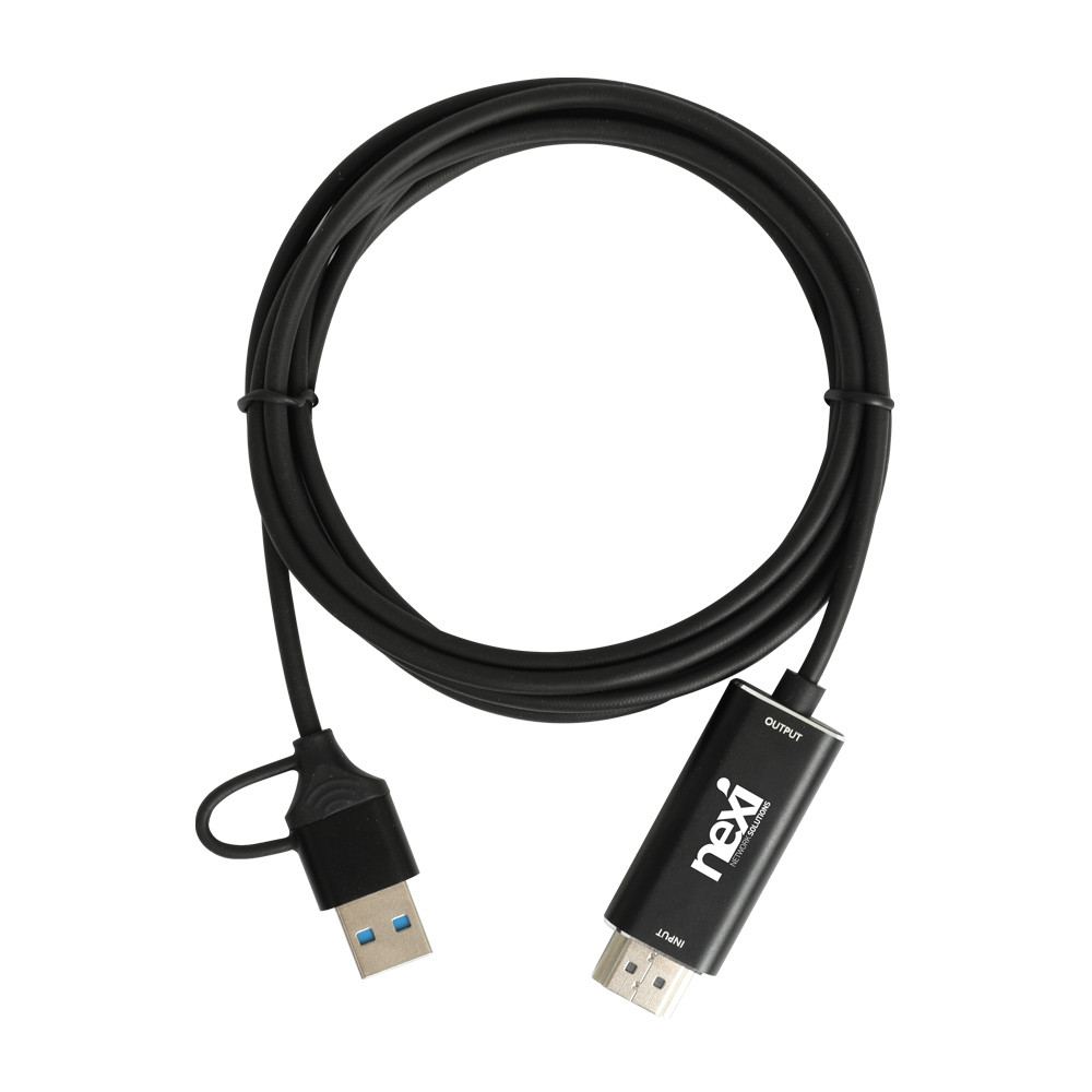 넥시 NVR/DVR 스마트폰 출력케이블 NX-UAC21HD
