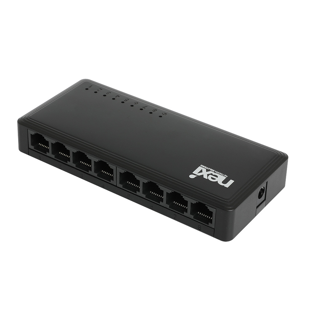 넥시 8포트 기가 스위칭허브 NX-SG1008T NX1289