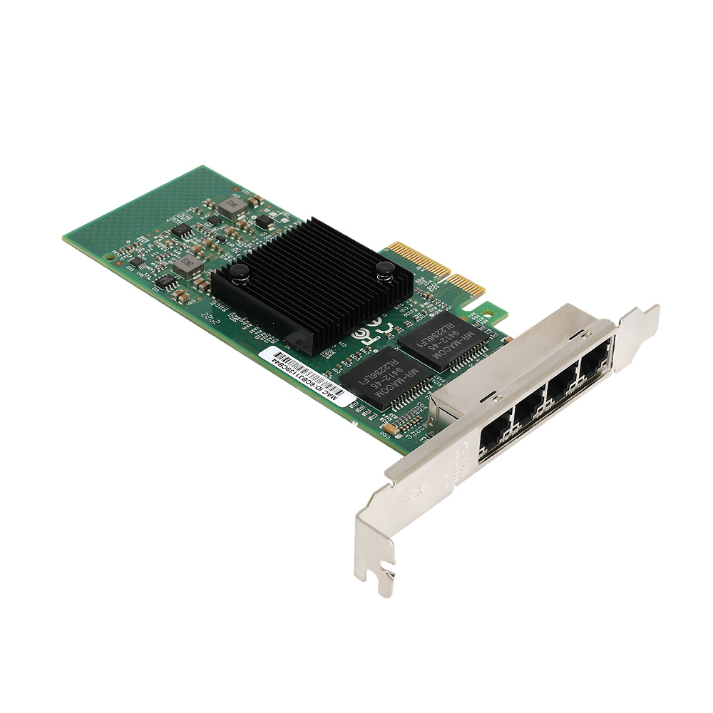 넥시 PCI 4포트 기가 서버 랜카드 NX-i350AM4 NX1311